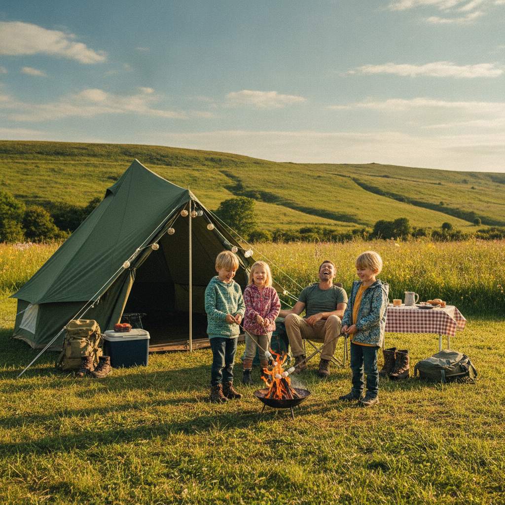 Camping Activities for Kids: How to Keep Children Happy on a Family Camping Holiday