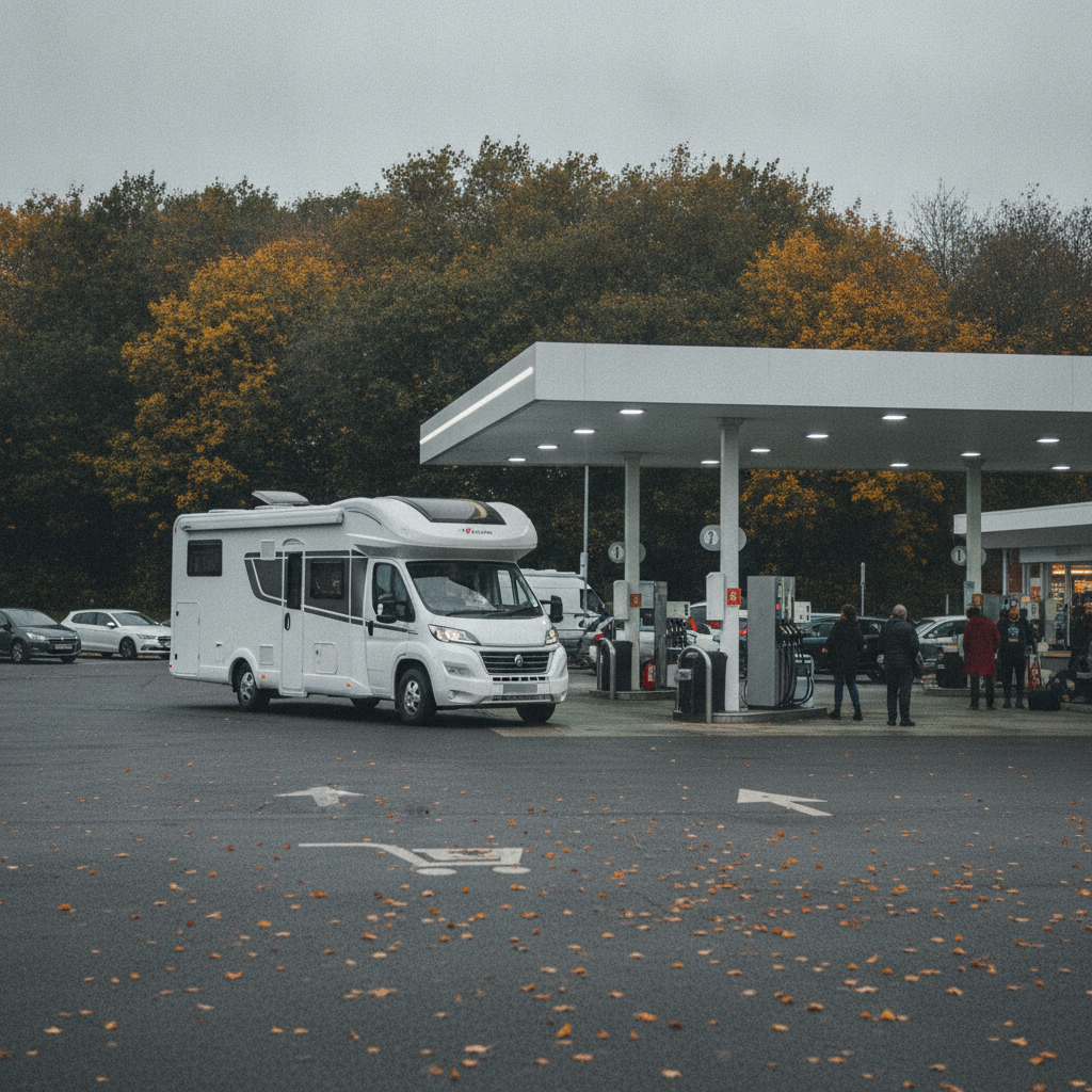 Where is the cheapest diesel for motorhomes right now?