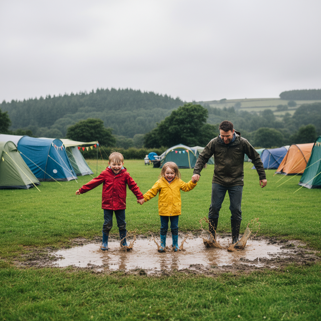 Rainy Day Camping with Kids: How to Keep the Fun Going Whatever the Weather