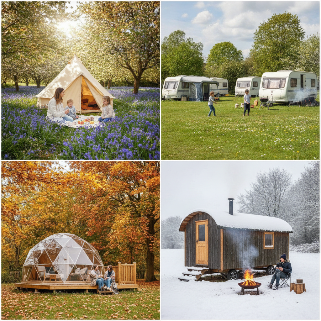UK Camping by Season: Your Year-Round Holiday Planning Guide