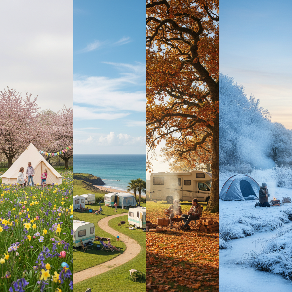 UK Camping Holidays by Season: Your Year-Round Guide to Easter, Summer, Half-Term and Winter Breaks