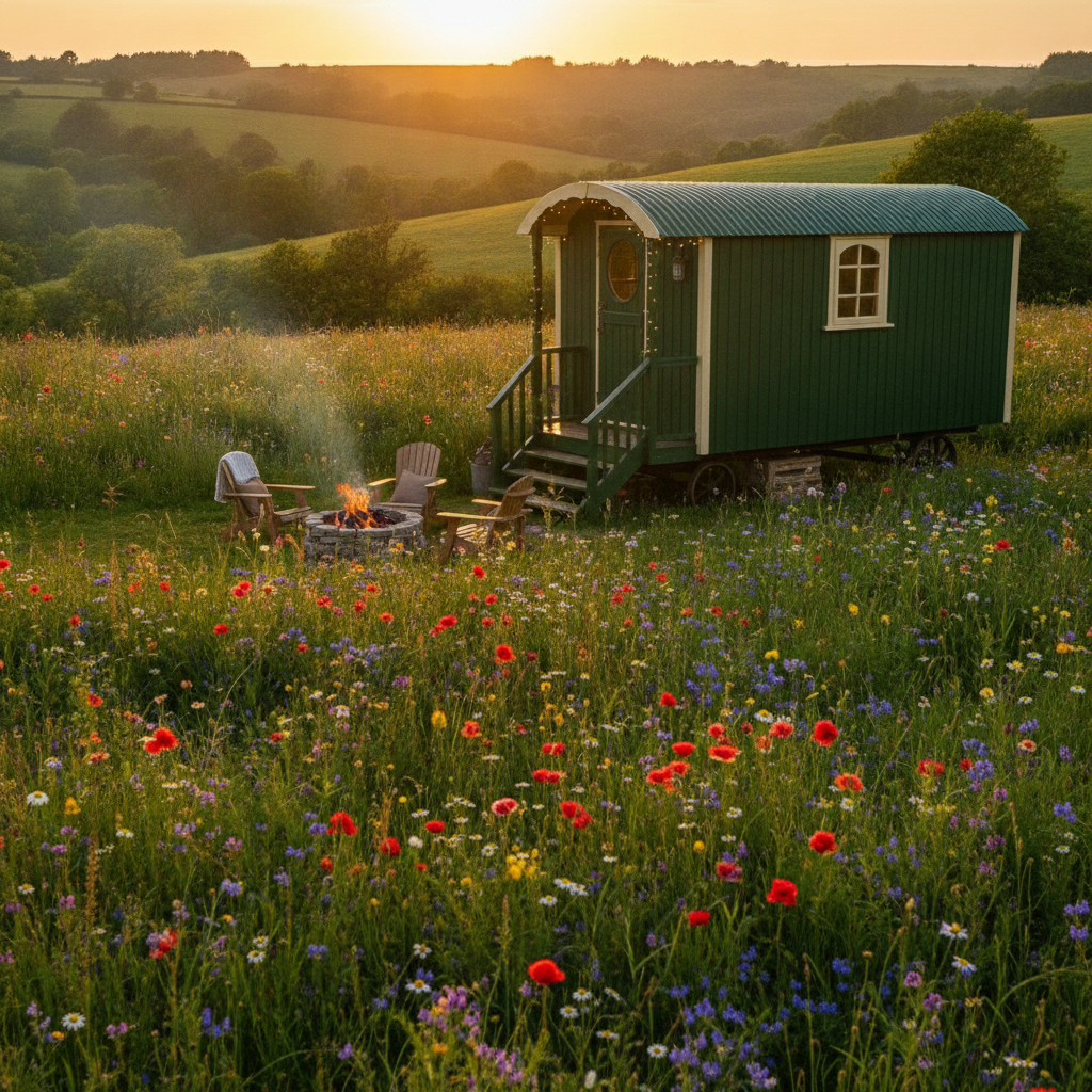 Unique Glamping Stays in the UK: Safari Tents, Shepherd Huts, Treehouses and More