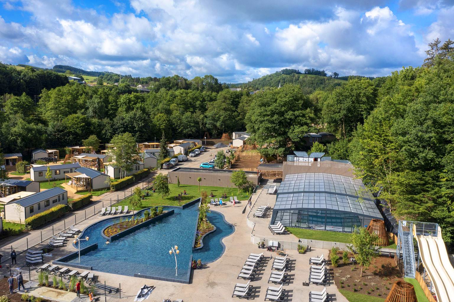 Camping Sandaya Parc la Clusure, Campsite in Bure, Luxembourg