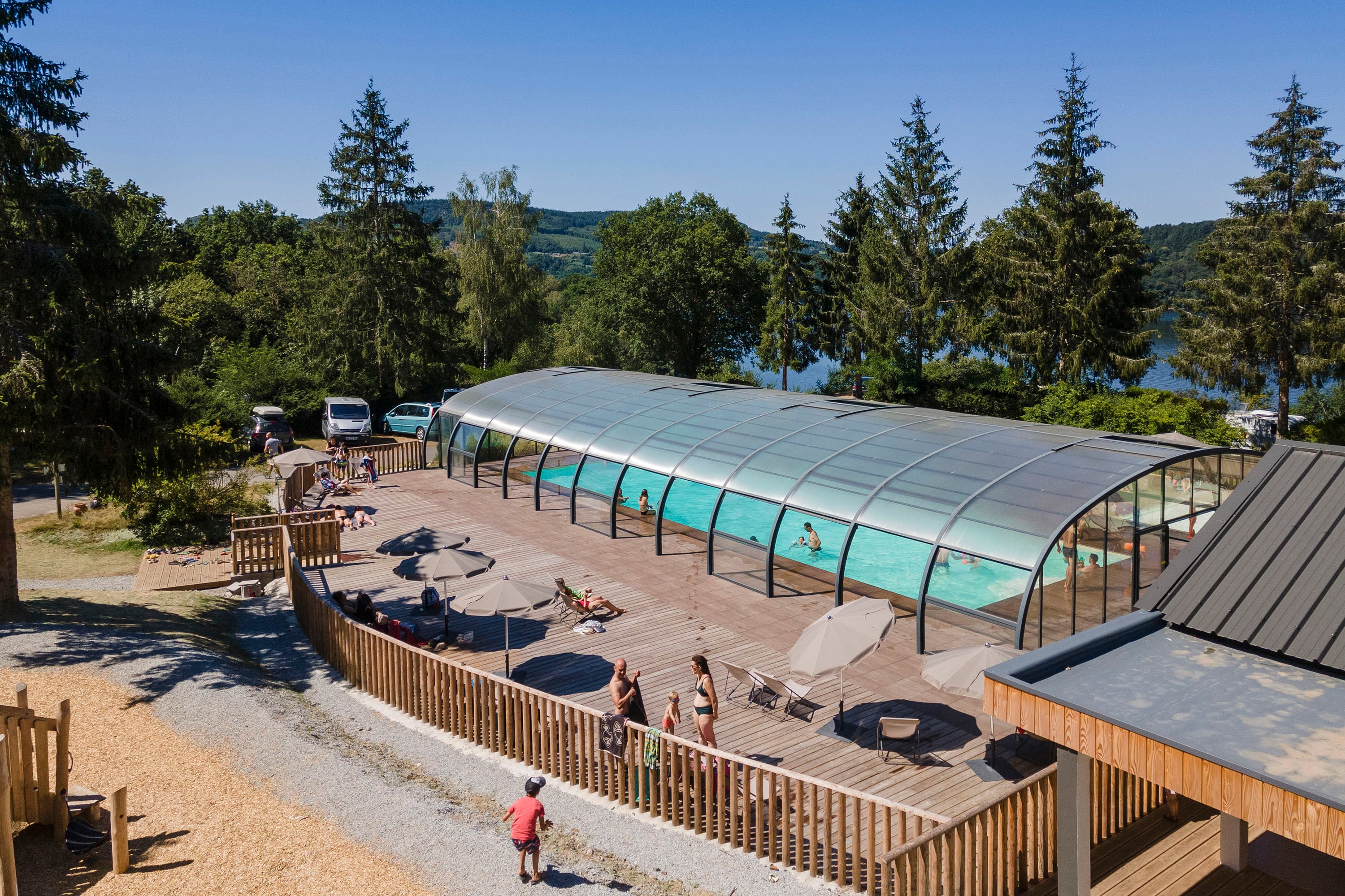 Camping Huttopia Lac de la Siauve