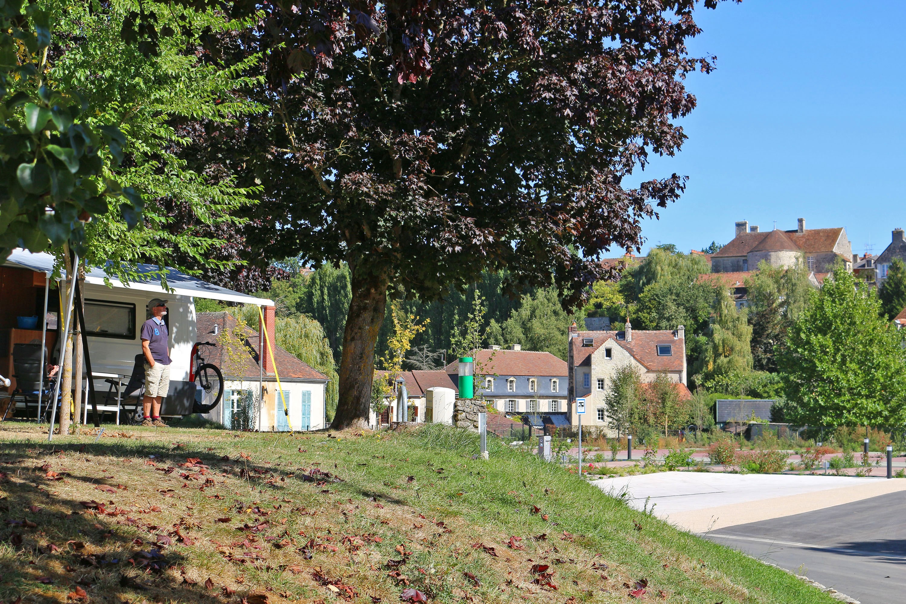Camping du Château, Campsite in Falaise, Calvados