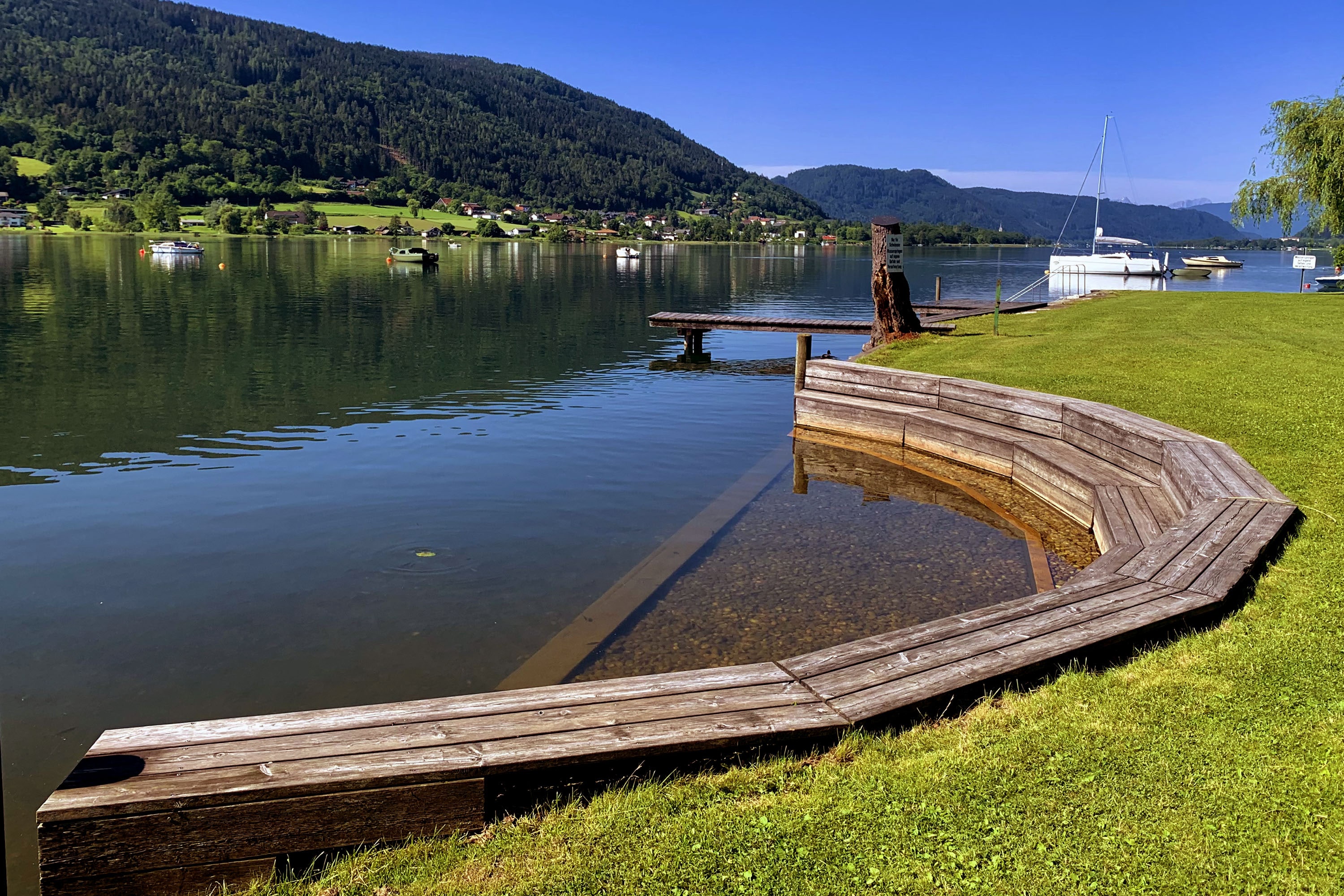 See-Areal Steindorf, Campsite in Steindorf am Ossiacher See, Carinthia