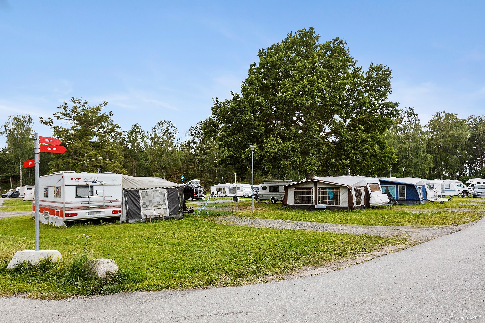 First Camp City-Stockholm, Campsite in Älta, Stockholm