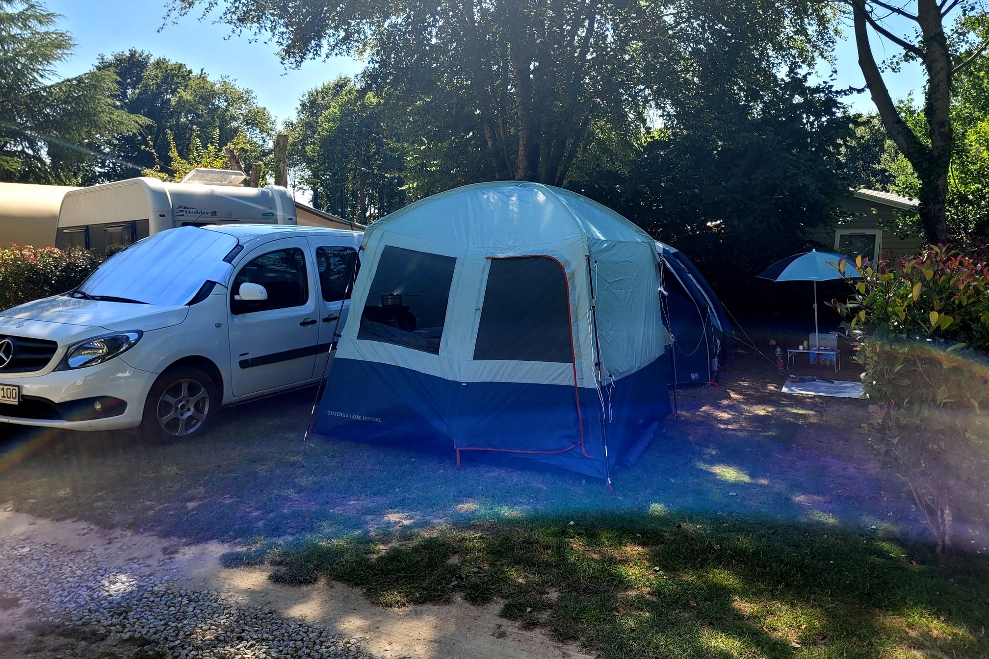 Camping des Cerisiers, Campsite in Guillac, Morbihan