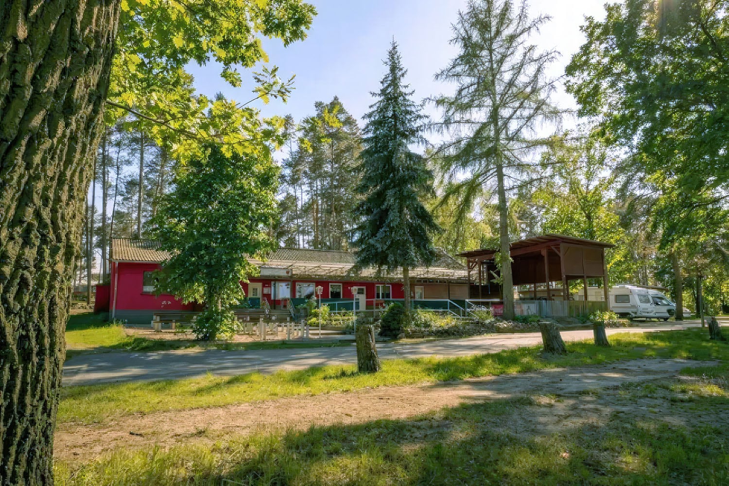 Friday in Bornsdorf - Naturcampingplatz, Campsite in Heideblick, Brandenburg